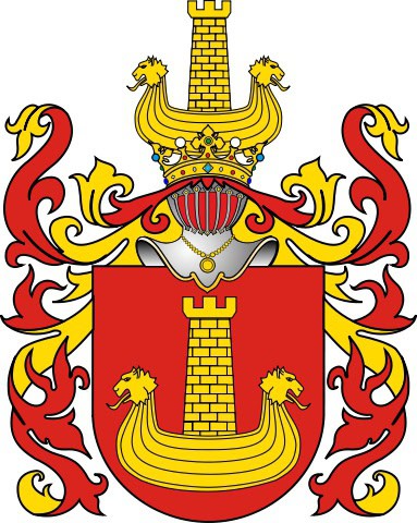 Korab - herb rodu Bojemskich.