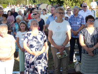 MSZA ŚW. NA CMENTARZU PRZED ODPUSTEM PARAFIALNYM
