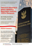 UROCZYSTE ODSŁONIĘCIE MOGIŁY ZBIOROWEJ BOHATERÓW WRZEŚNIA 1939 w NIWISKACH - 28.09.2025