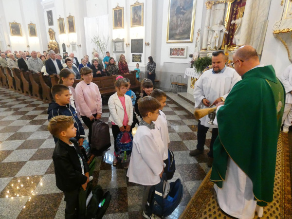 PIERWSZA NIEDZIELA I POŚWIĘCENIE PLECAKÓW - 06.09.2026