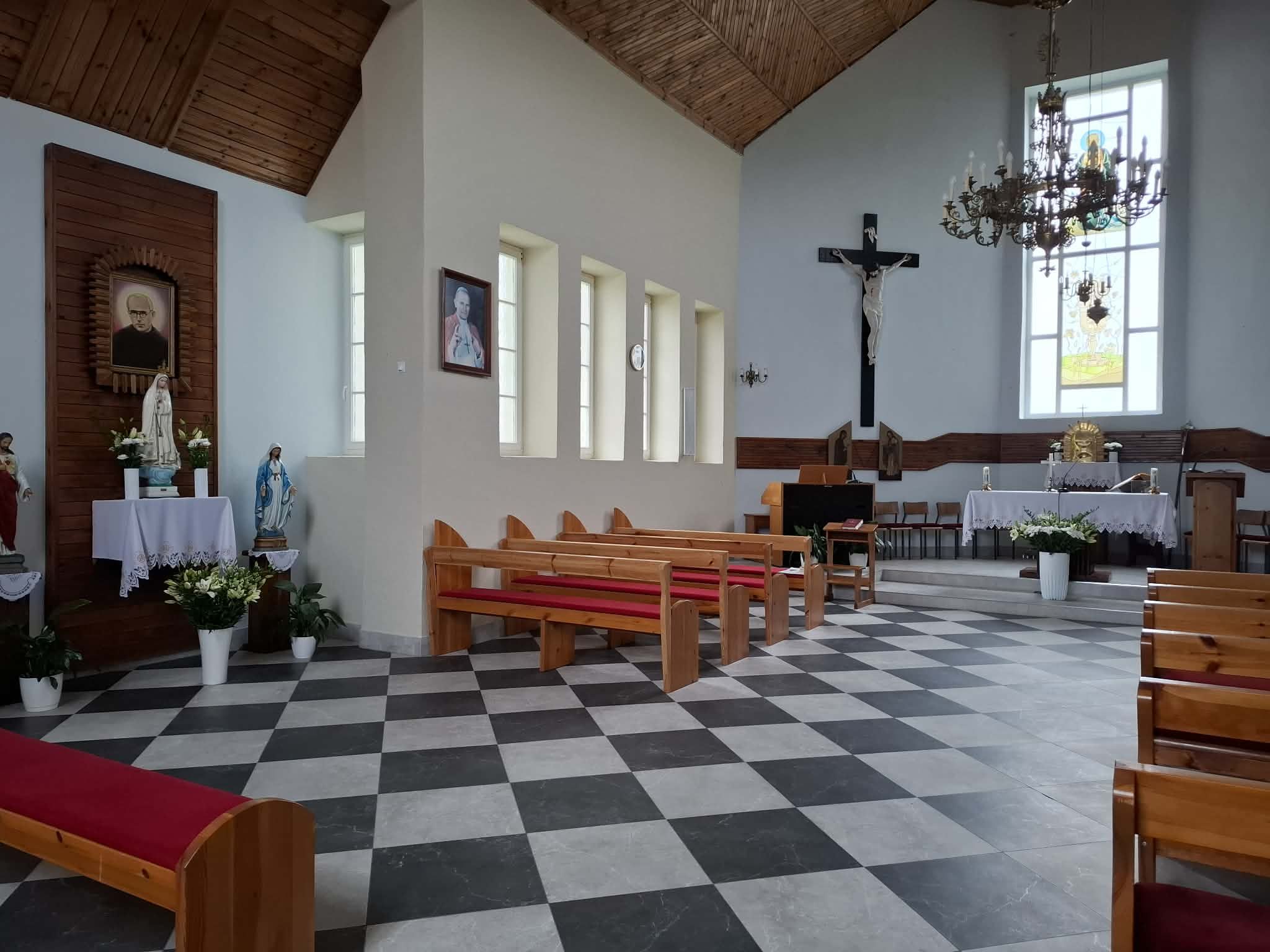 WYGLĄD KAPLICY W CZARNOWĘŻU po REMONCIE