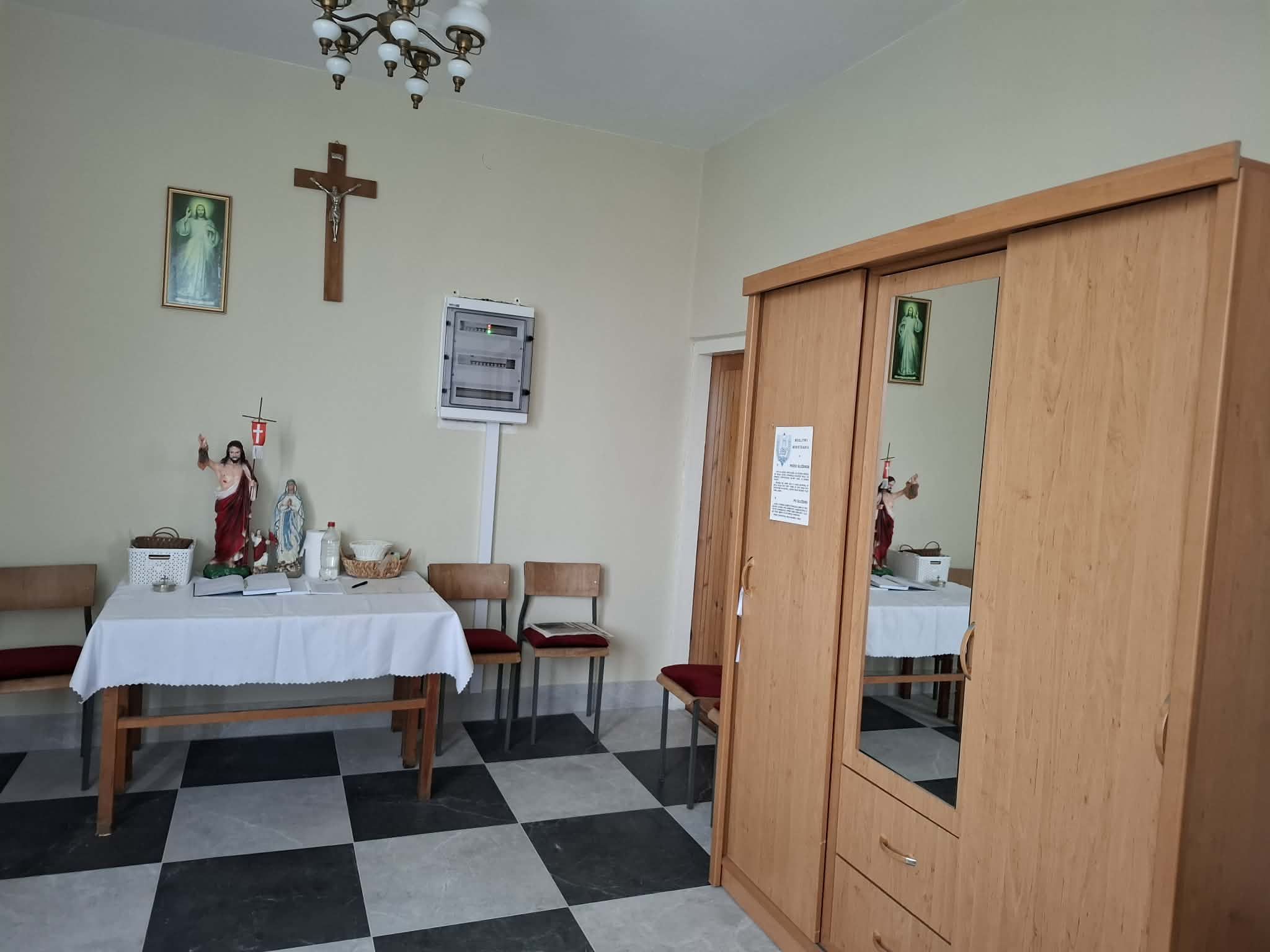 WYGLĄD KAPLICY W CZARNOWĘŻU po REMONCIE